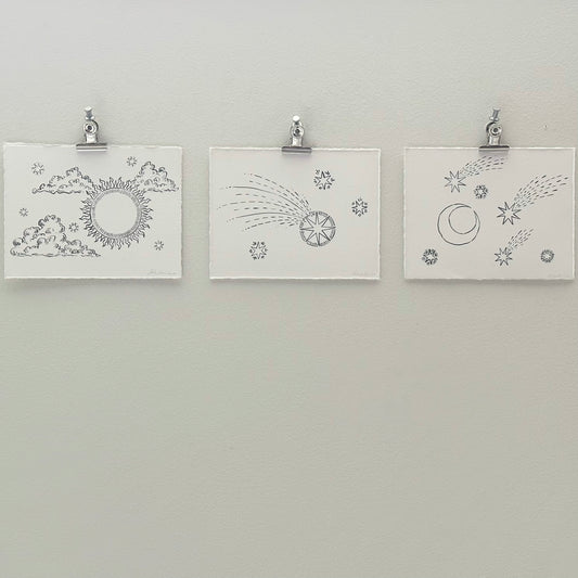 India Ink Shooting Star