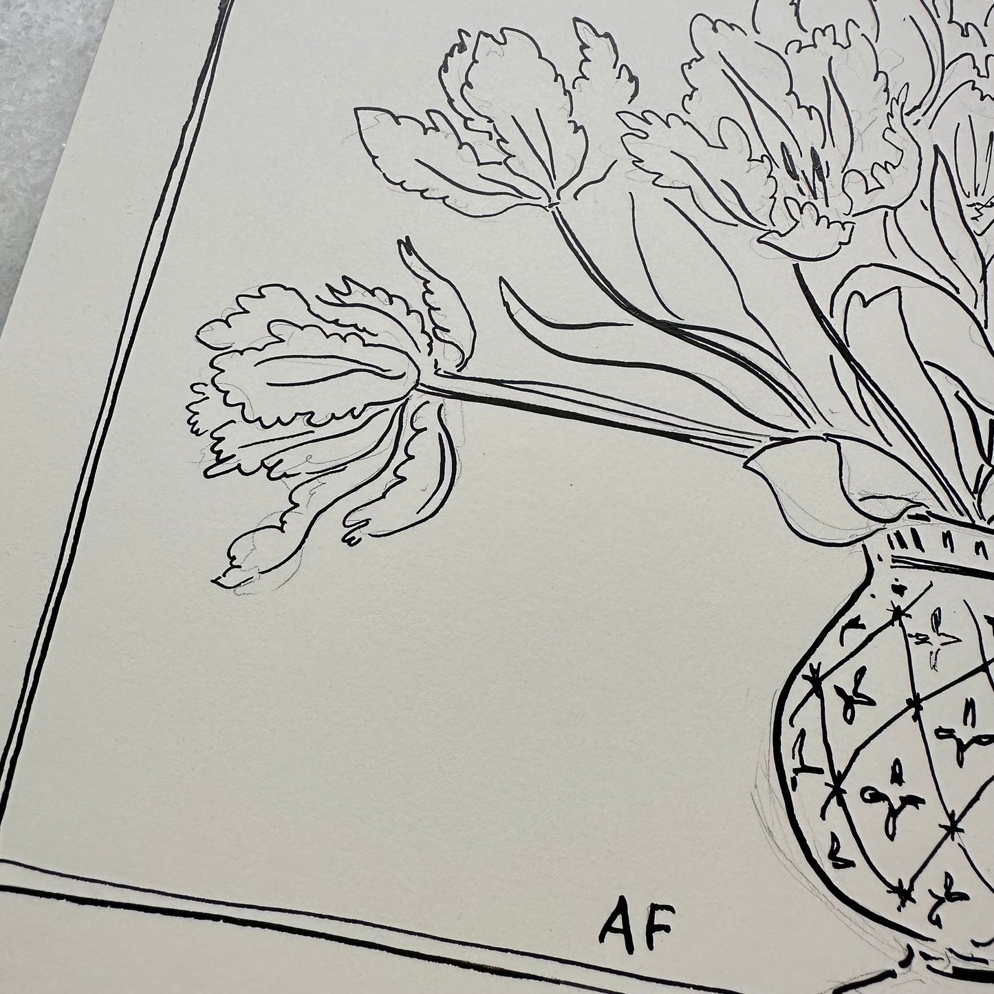 Tulips in Vase