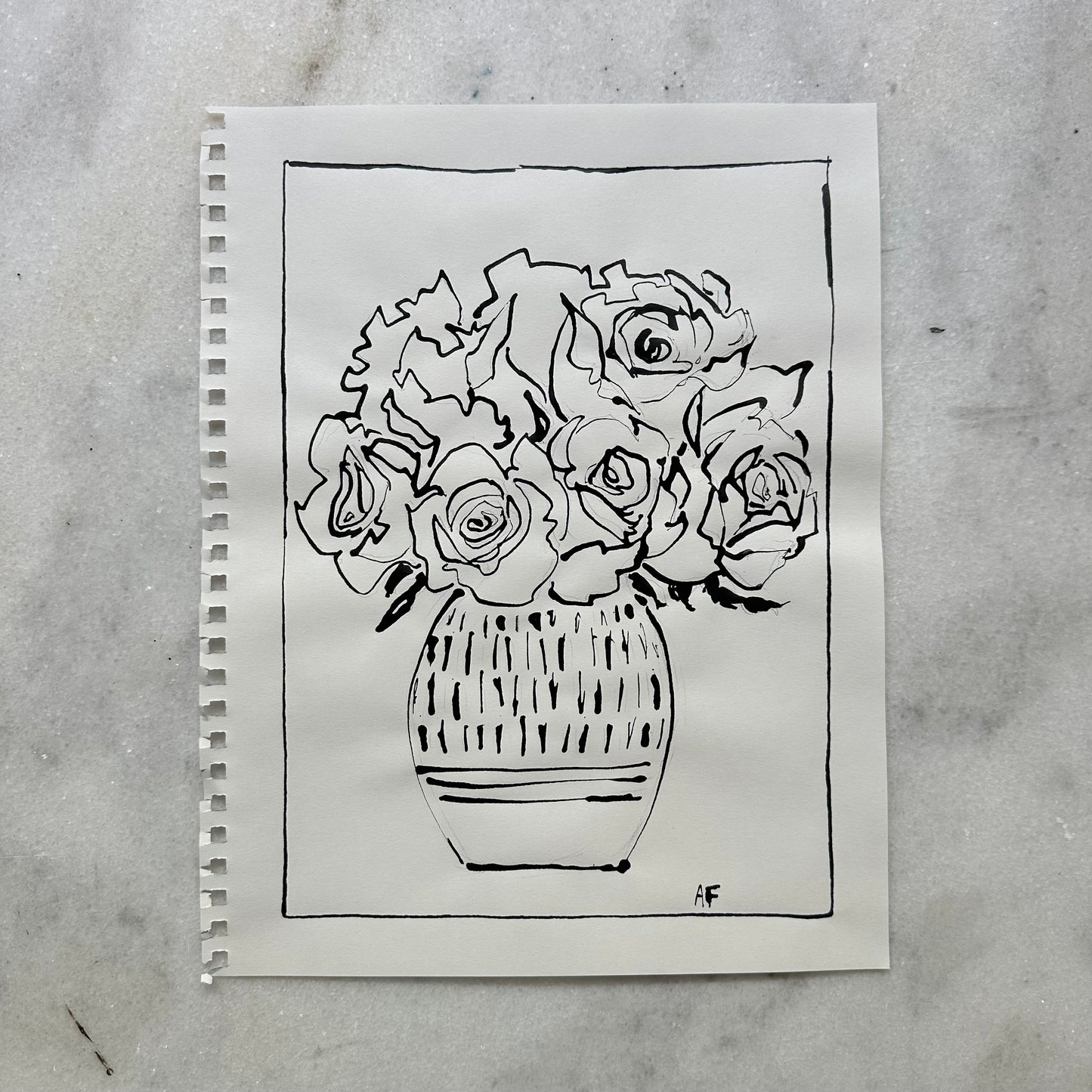 Roses in Vase
