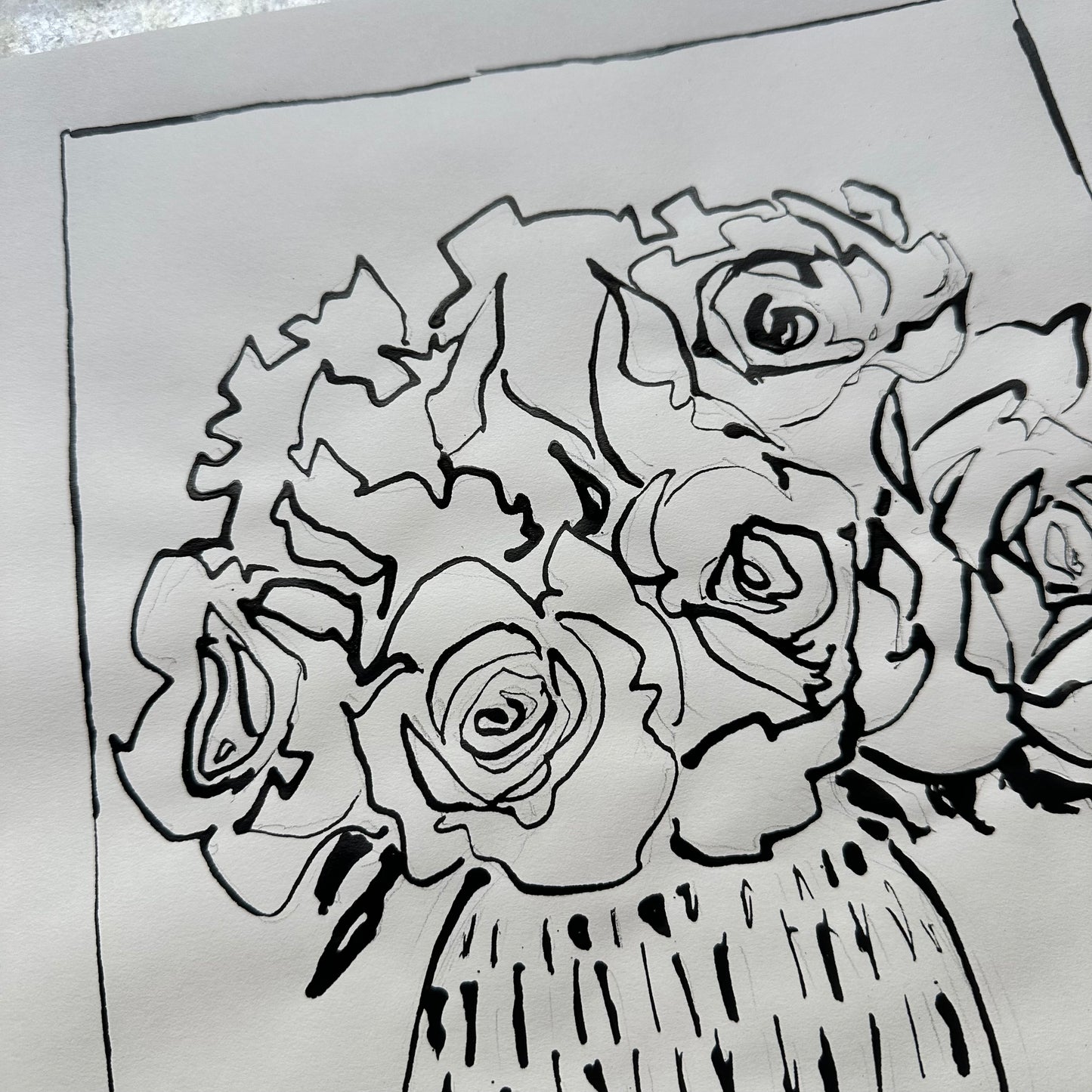 Roses in Vase