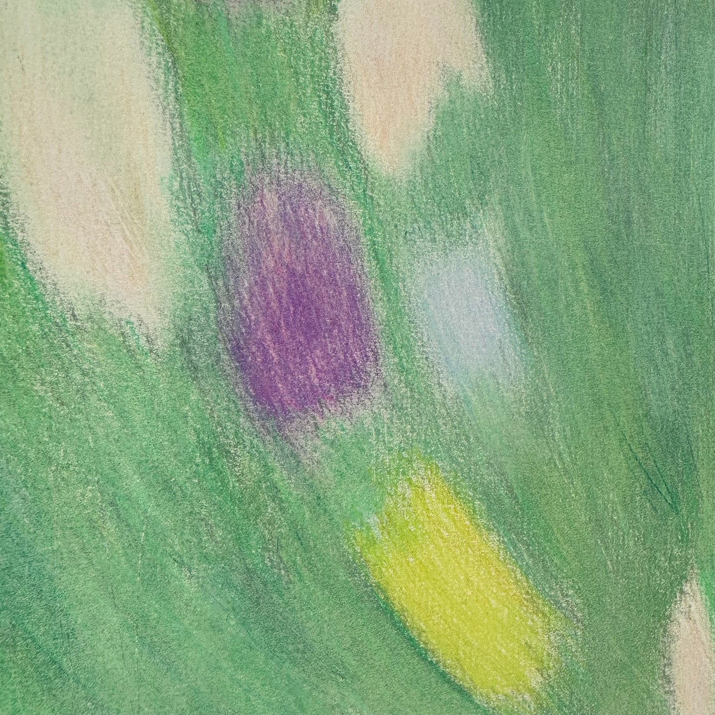 Green Abstract on Paper