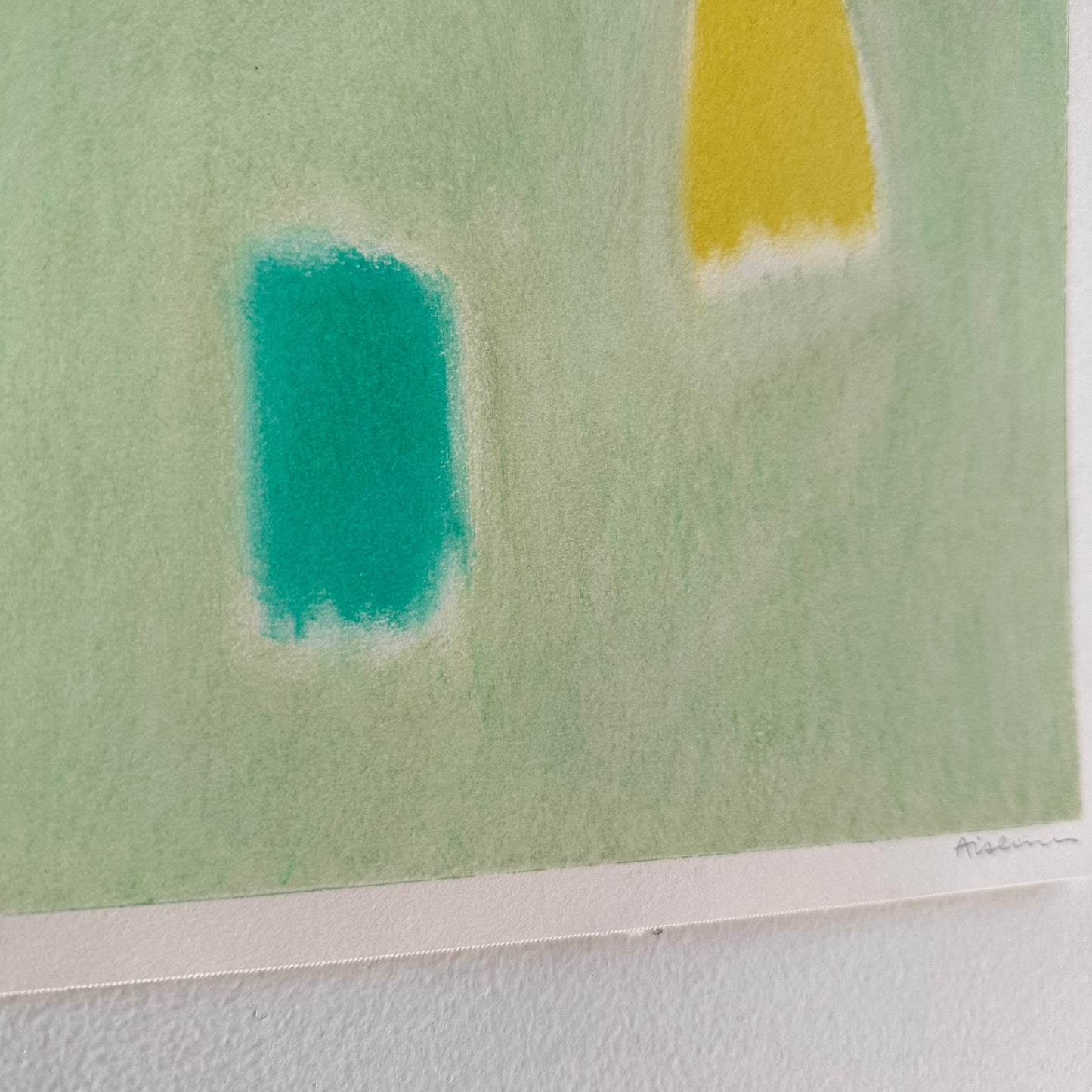Pale Green Abstract