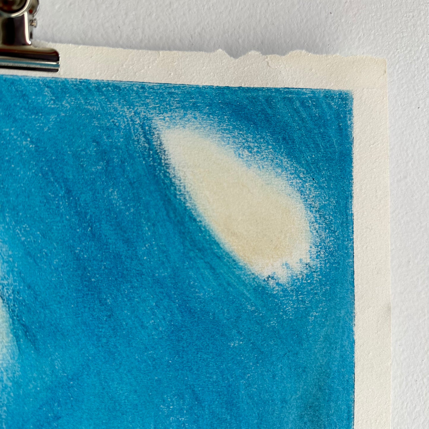 Blue on Paper