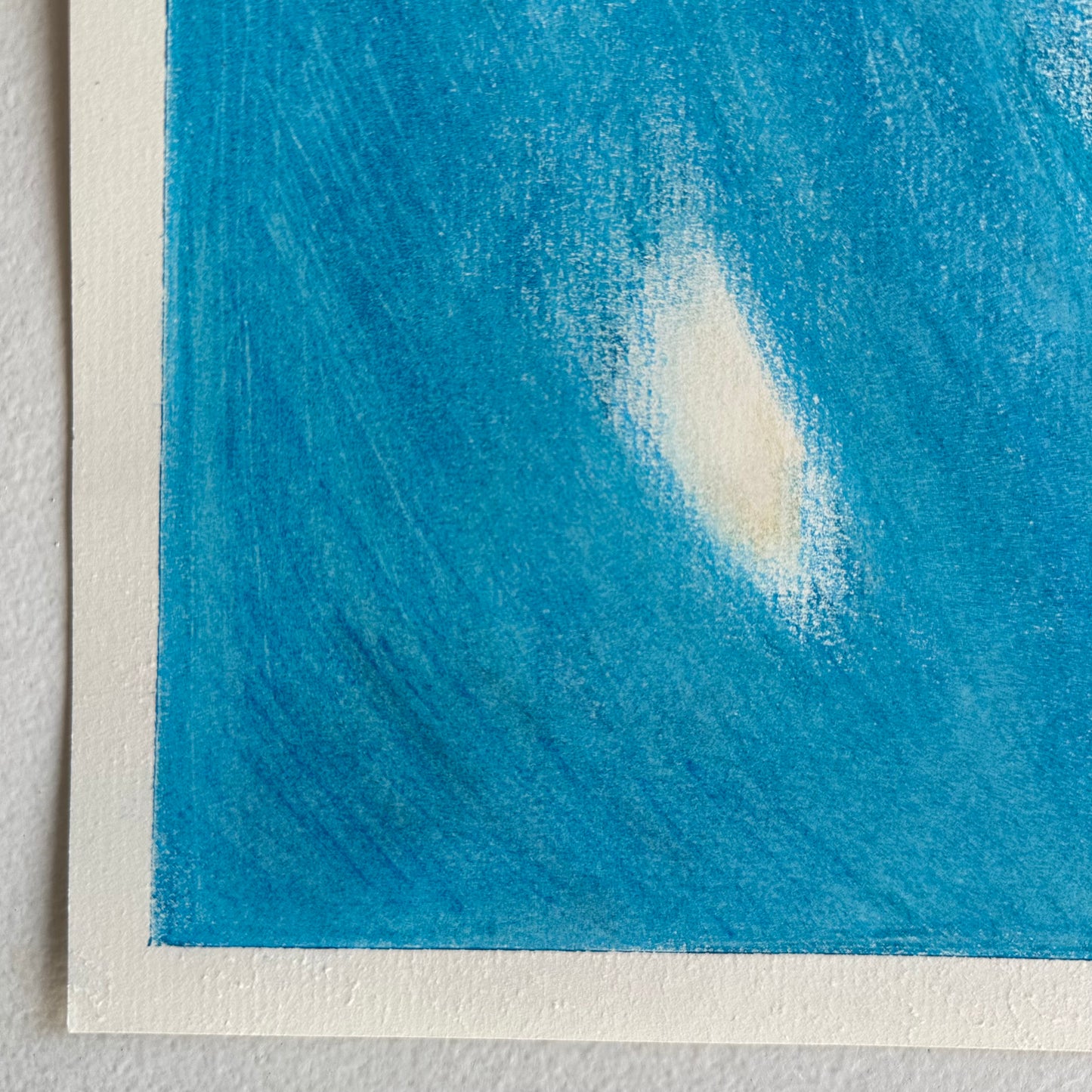 Blue on Paper