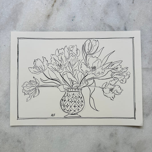 Tulips in Vase