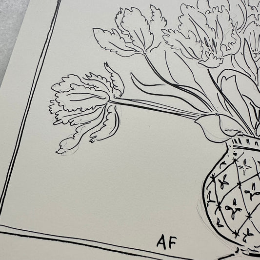 Tulips in Vase