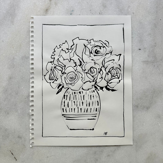 Roses in Vase